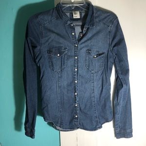 H&M Denim Button Down